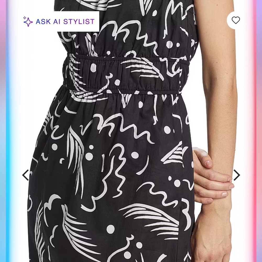 Rails Selani One-Shoulder Midi Dress - Tahiti Night - Picture 3 of 6